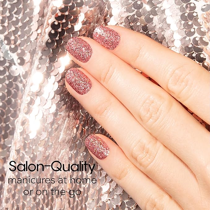 Color Street Social Butterfly Glitter Nail Strips