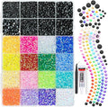 2mm-6mm Pure Black Resin Rhinestones Bedazzler Kit w B7000 Glue for Crafting Bedazzling Flatback Colorful Jelly Stones Diamonds Gems for Nails Face Eyes Makeup Tumblers Bottles Shoes DIY Crafts