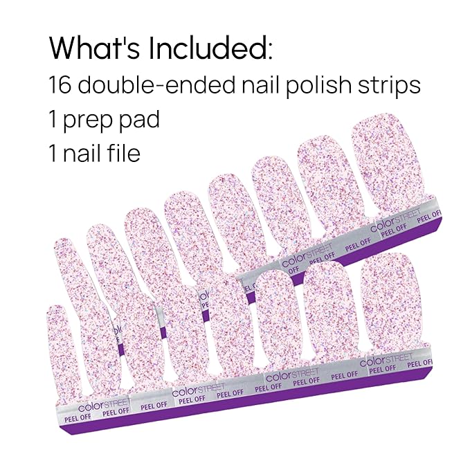 Color Street Shimmer Down Nail Strips