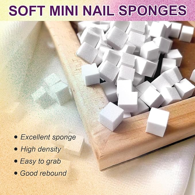 Gradient Painting Gel, 12 Colors Ombre Gel Nail Polish with 100Pcs Nail Sponges&Tweezers for Pigmented Pat Aura Nails, French Manicure, Long-lasting Kit Velvet Sonnet
