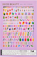 Deco Beauty Craft Room -Super Thin & Easy-to-Apply Nail Art with The Cutest Designs-Durable & Long-Lasting Nail Art Stickers and Decals for Women, for DIY at-Home Manicures & Salon-Quality Nails