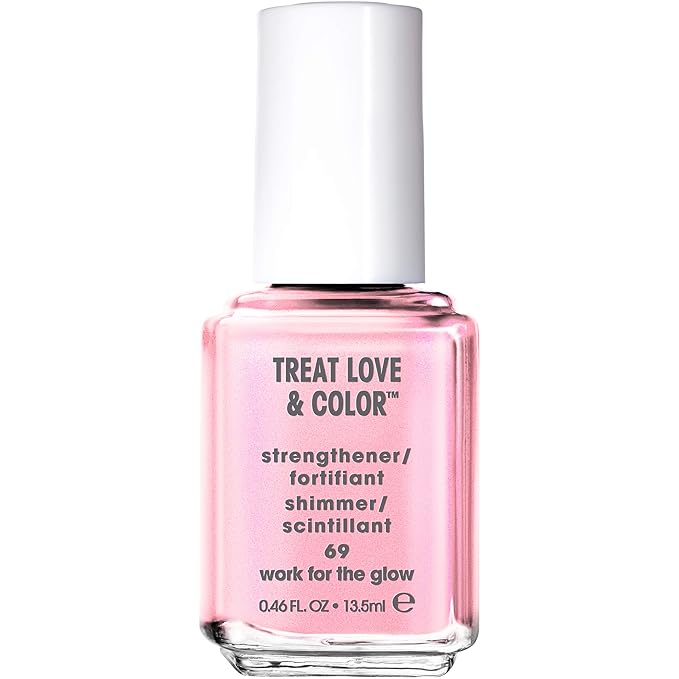 essie Treat Love & Color Nail Polish For Normal to Dry/Brittle Nails, Work For The Glow, 0.46 fl. oz.