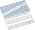 25 Pieces 180/240 Grit Rectangle Nail Files for Natural Nails, Fingernail Files Double Sided Emery Boards for Nails