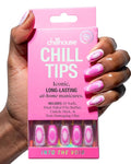 Chillhouse - Chill Tips, Press on Nails Kit - Into the Void (Square) - 30 Nail Shapes & Sizes - Up to 2 Weeks of Wear - Customizable Fit - Reusable - Latina Founded & Women Owned - Beauty & Self Care