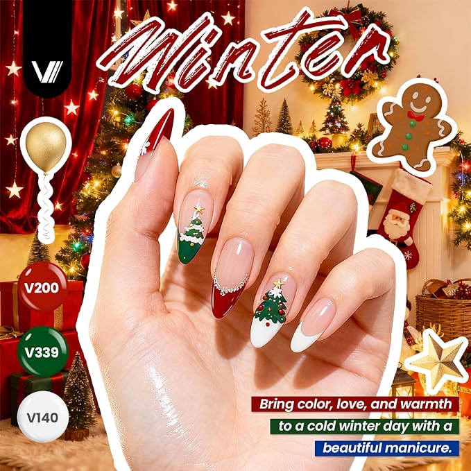 VANREESA Gel Nail Polish Kit with U V Light and Nail Drill Kit 65 Pcs Gel Polish Nail Set 35 All Season Colors Nail Polish Set Base Coat & 4 Effects Top Coat Complete Nail Kit Gifts for Women