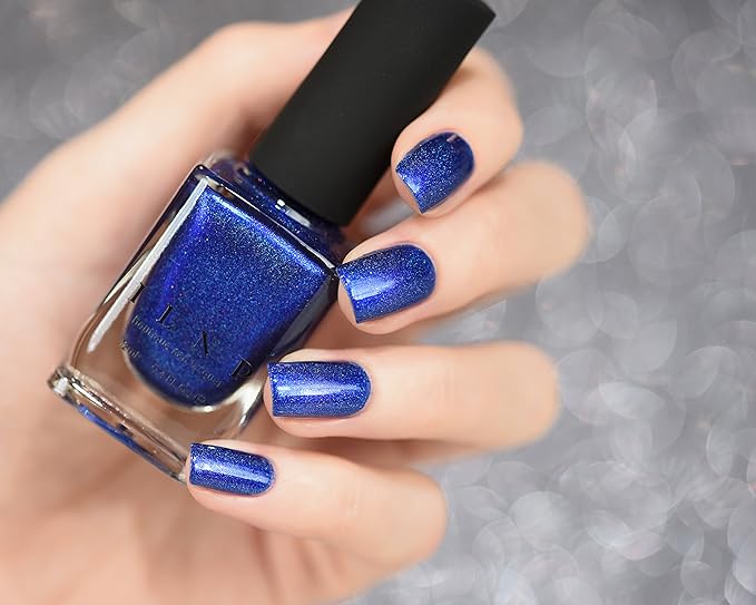 ILNP Summer Stargazing - Royal Blue Holographic Nail Polish