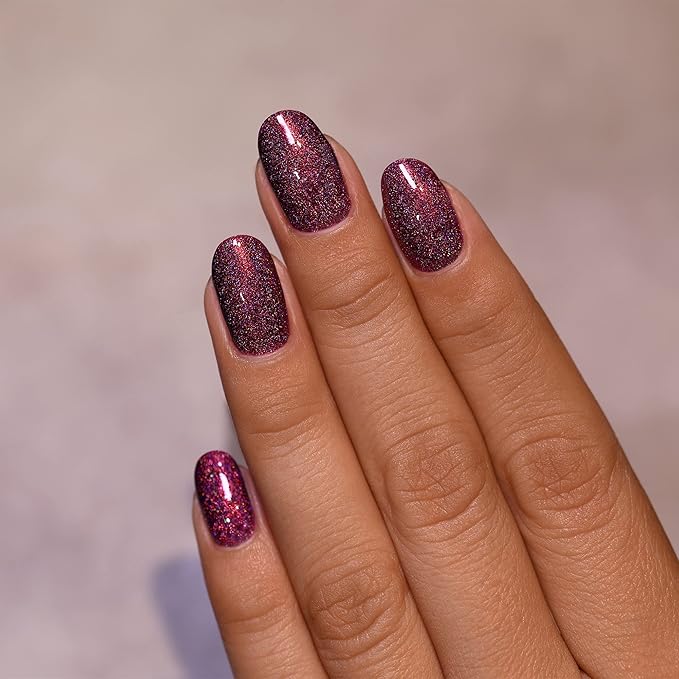ILNP Broadway - Saturated Wine-Red Ultra Holo Nail Polish