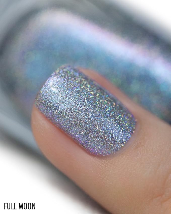 ILNP Full Moon - Cool Blue to Purple Color Kissed Ultra Holo Nail Polish