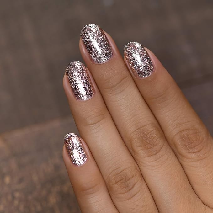 ILNP Sleigh Bells - Lustrous Champagne Ultra Metallic Nail Polish