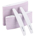 BTYMS 75 Pcs Nail Files and Buffers for Acrylic Nails 100/180 Grit Double Sided Emery Boards Fingernail Files Kit