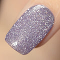 YTD Likomey Colorful Light Purple Reflective Glitter Gel Nail Polish,15ml Holographic Flash Diamond Shimmer Gel,Sparkly Shiny Fall Winter Salon Home Manicure UV Varnish,SZ502