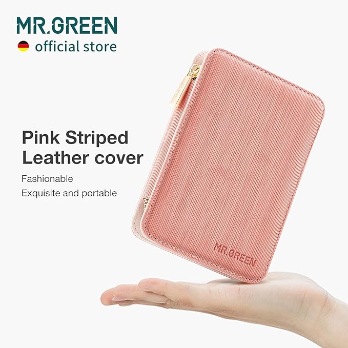 MR.GREEN 7in1 Manicure Sets Personal Care Tools Stainless Steel Professional Nail Clippers Pedicure Set Travel Case Kits (Mr-6032)