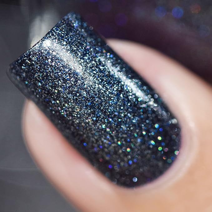ILNP By Nightfall - Asphalt Blue Ultra Metallic Nail Polish