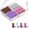 200Pcs Mini Nail Drill Bits Small Sanding Bands for Nail Drill with 3 mm Mandrel Bit, 80 120 180 240 Fine Grit Nail File for Acrylic Nails Gel Manicures and Pedicure (200pcs)