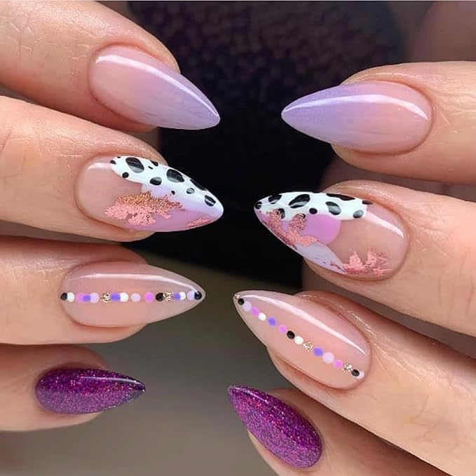 Nail Gel-X Natural Stiletto Short Tips Set - NeVi USA Premium Quality, 600 Tips in 12 Sizes - Complete DIY Nail Extension Kit | No Size 00 Included #10&11 are in the same section #10