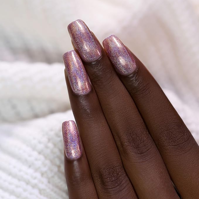ILNP Get Cozy - Radiant Blush Pink Ultra Holo Nail Polish