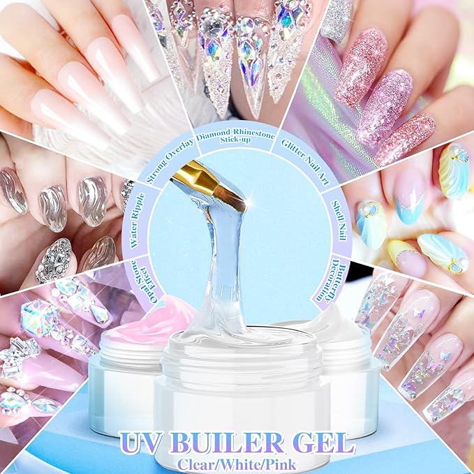 Acrylic Nail Kit Set Professional Acrylic with Everything, 120w LED UV Nail Lamp for Builder Gel, 52 Colors Glitter Acrylic Powder and Monomer Acrylic Nail Liquid for Beginners with Acrylic Brushes