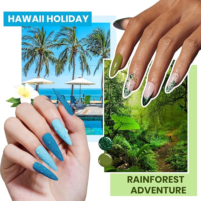 Beetles Gel Nail Polish Set 77 Pcs 60 Colors Cat Eye Gel Nail Kit Red Nude White Polish Nail Kit with Base Top Coat UV DIY Art Tool Home Gifts for Women World Travel