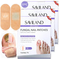 SAVILAND Extra Strength Fungal Nail Patches: 96 Patch 8H Overnight Repair 1% Tolnaftate Toenail Treatment Nighttime Nail Renewal Restores Damaged Nails Discolored Thick Yellow Healthy Appearance