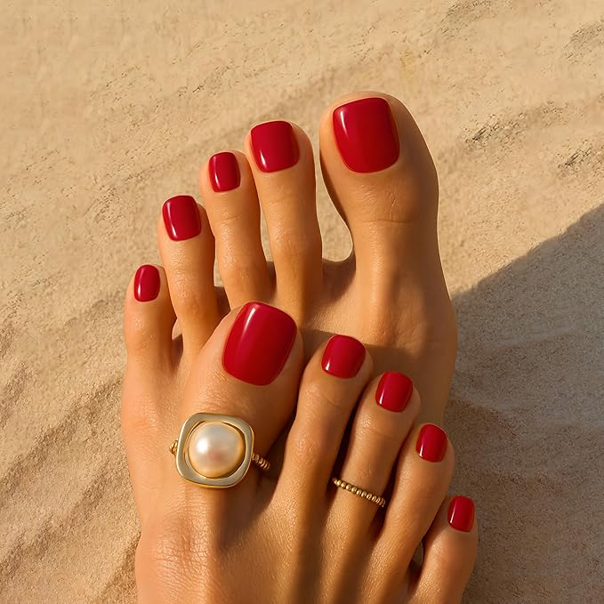 MAYCHAO 15ML Red Gel Nail Polish 1Pc Ruby Red Gel Polish Soak Off UV LED Nail Polish Nail Art Starter Manicure Salon DIY at Home, 0.5 OZ