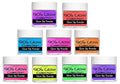SHEBANAILS 90s GLOW Collection Nail Powder Variety Kit - 9 colors - 1/4oz each - Acrylic Powder for Nails Extension DIY Nail Manicure - Use For Both Dip And Acrylic Application - Neon - Glow