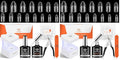 modelones Gel Nail Kit Almond, Upgrade 15Sizes Fake Nails, 9-in-One Glue Dehydrator & Mini U V Light Clipper, 510Pcs Medium Almond Press on Tips for Extension DIY Salon Home Gift (Pack of 2)