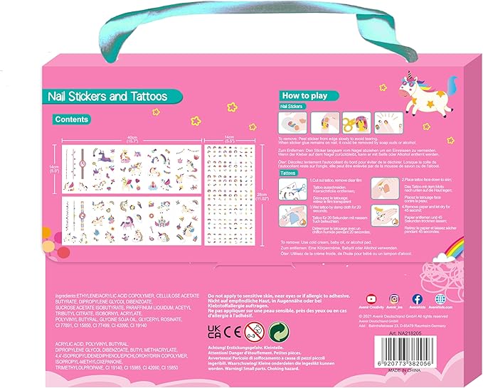 Avenir - Nail Stickers & Tattoos - Unicorns