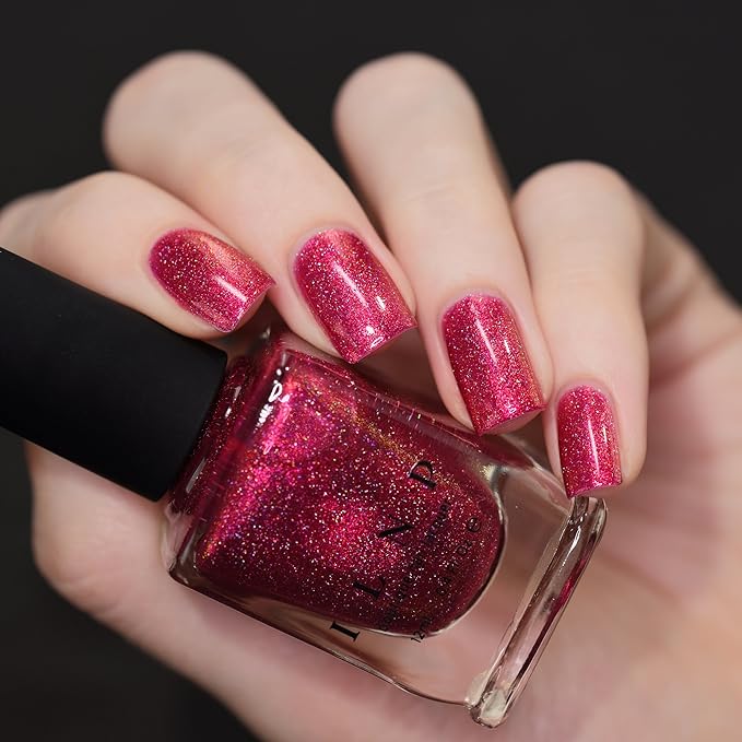 ILNP Nexus - Rich Raspberry Holographic Nail Polish