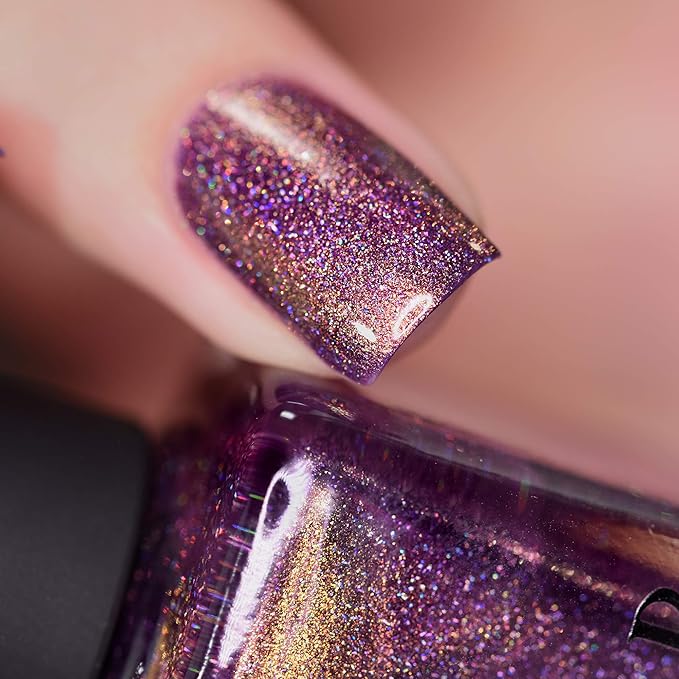 ILNP Off The Grid - Byzantium Purple Holographic Nail Polish