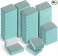 50Pcs Nail Buffer Block and Shine Kit, Mini Nail Buffer for Polishing Smooth and Shiny Natural Nails Fingernail Mini Buffer Nail File Smoother Buffer Block 1000/4000 (Green)