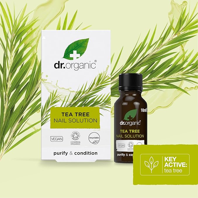 Organic Doctor Tea Tree Nail Solution, 0.34 Fluid Ounce