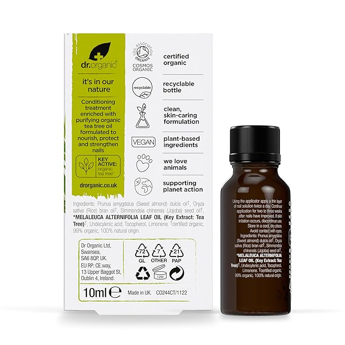 Organic Doctor Tea Tree Nail Solution, 0.34 Fluid Ounce