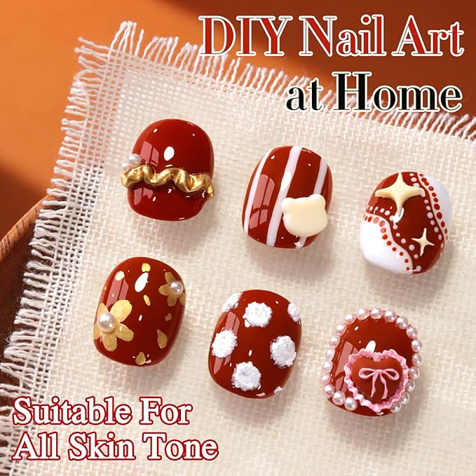 Double Rhythm 0.5 Oz Gel Nail Polish Neutral Natural Same Color Same Bottle Translucent Light Milky Pastel 15ML Manicure French Design Art DIY at Home (Blood Red-A1504)
