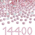 Beadsland Flatback Rhinestones Bulk,14400pcs Pink Rhinestones for Nails Crafts Clothes DIY Decoration, Light Rose/Light Pink, SS6, 1.9-2.1mm