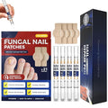 Fungal Nail Patches & Nail Repair Pen,Fast-Acting 7 Days Toenail Treatment Extra Strength With Tea Tree Oil, Acetic Acid Nail Pens for Damaged Nail