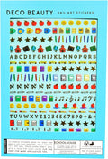 Deco Beauty Schoolhouse -Super Thin & Easy-to-Apply Nail Art with The Cutest Designs-Durable & Long-Lasting Nail Art Stickers and Decals for Women, for DIY at-Home Manicures & Salon-Quality Nails