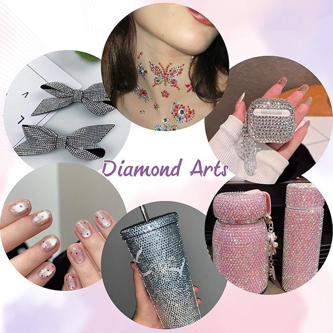 25000Pcs 32 Types Blue Jelly Resin Rhinestones for Bedazzling, Multicolor Flatback Gems for Crafting, Bedazzler Kit with 3Pcs B7000 Jewelry Glue for Clothes Shoes Nail Book Diamond Art