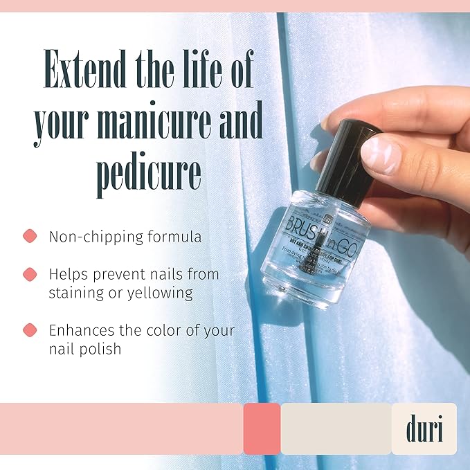 duri Brush'n Go Top Coat and Drop'n Go Drying Drops