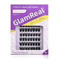 Press-On No Glue Needed Lash Clusters 72Pcs丨Self Adhesive Eyelashes 10-16mm丨Classic Cateye Look丨Reusable & No Residue丨Beginner Friendly Extension Kit by GlamReal