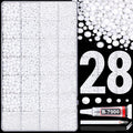 30000Pcs Resin Rhinestones for Bedazzling with B7000 Jewelry Glue, White Flatback Gems Rhinestones for Crafting, Clothing Tumblers Mugs Shoes Fabric Decor Nail Art