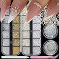 Nail Art Rhinestones with Pearls Flatback Pearls Nail Charms Luxurious Supplies Accessories Gold Silver Gems Jewelry Decorations for Women Manicure Design