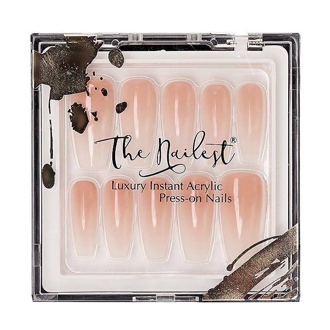 The Nailest - Instant Luxury Acrylic Press-on Nails-Medium Coffin- Acrylic Ombre