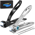 Toenail Clippers for Thick Nails for Seniors, 2026 Upgrade Angled Head Large Toe Nail Clippers, Heavy Duty Fingernail Clippers with Wide Opening Nail Cutter Men & Women