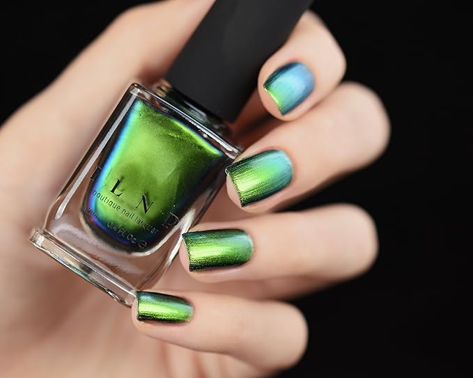 ILNP Reminisce - Green, Blue Color Shifting Ultra Chrome Nail Polish