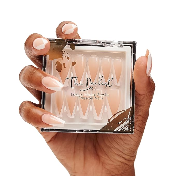 The Nailest - Instant Luxury Acrylic Press-on Nails - Medium Coffin - V Line