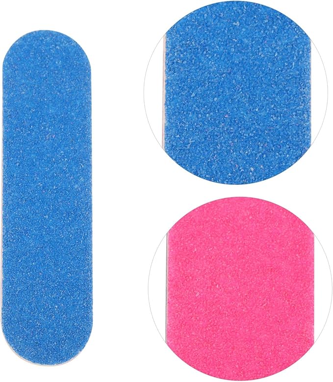 300 Pcs Mini Nail Files Double Sided Emery Boards Small Disposable Nail Files Bulk Manicure Pedicure Tools for Men, Women, Kids- 2 Inch