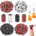 Rolybag Sanding Bands for Nail Drill Nail Sanding Bands Professional Sanding bit Nails 400 Pieces 4 Color Coarse Fine Grit Efile Sand Set 80#120#180#240# 2 Pieces Nail Drill Bits