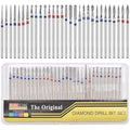 30PCS Diamond Nail Drill Bit Set Diamond Cuticle Nail Bits Kit Manicure Pedicure Remover Tools for Acrylic Gel Nails Cuticle Cleaner Nail Bit Kit