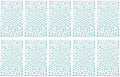 PATIKIL 2090 Pcs Acrylic Gem Sticker, 4 Size 3/4/5/6mm Self Adhesive Rhinestones Face Gem Stones Bling Jewelry for Nail Art Craft Clothes DIY Makeup Decoration Party, Sky Blue