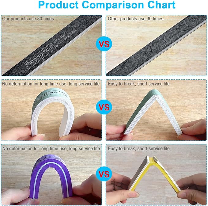 Nail Files and Buffers 16 Pack, Professional Manicure Tools 100/180 Grit Nail File & Buffer Block for Natural & Acrylic Nails, Reusable Manicure Kit for Home Salon & Travel for Women